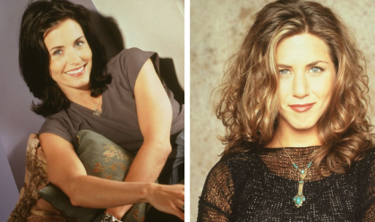 Courteney Cox revela que Jennifer Aniston guarda todos os looks de "Friends"