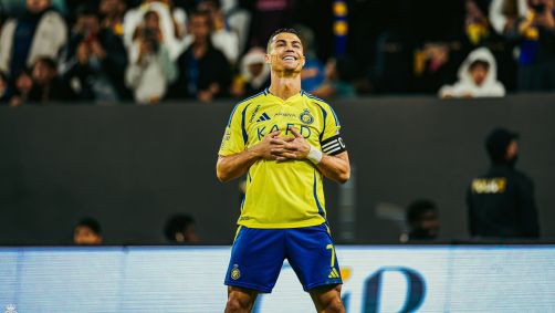 Cristiano Ronaldo comemora gol pelo Al-Nassr