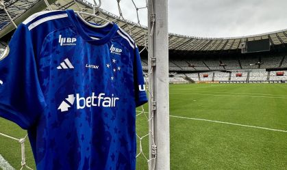 Camisa do Cruzeiro no Mineirão