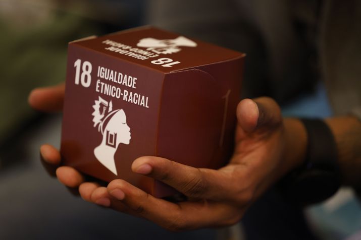 Lançamento do Objetivo de Desenvolvimento Sustentável ODS 18 - Igualdade Étnico-Racial, no G20 Social, no Museu do Amanhã • Rio de Janeiro (RJ) 15/11/2024 – Fernando Frazão/Agência Brasil