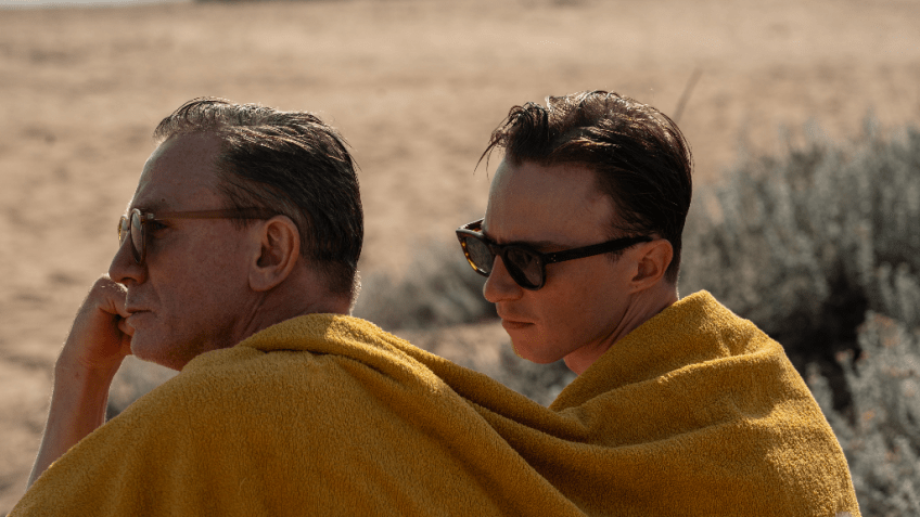 "Queer" é estrelado por Daniel Craig e Drew Starkey • Divulgação