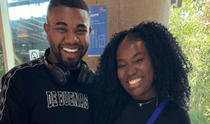 Após "roupas na piscina" no BBB24, Davi Brito e Leidy Elen se encontram no Chile