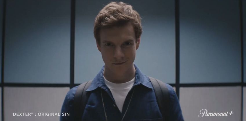 Patrick Gibson em "Dexter: Original Sin" • Reprodução/Paramount+