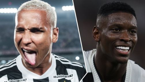 Deyverson e Luiz Henrique, destaques de Atlético-MG e Botafogo na Libertadores