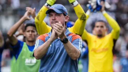 Fernando Diniz, treinador do Cruzeiro, após jogo contra o Corinthians