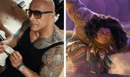 The Rock fala sobre transformação em Maui para live-action de "Moana": "Horas"
