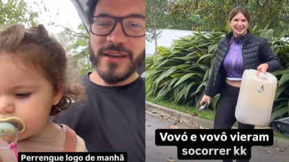Problema foi resolvido quando a avó de Ravi e Lua abasteceu o bug com o combustível