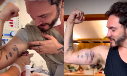 Eliezer mostra tatuagem que fez para filho com Viih Tube, Ravi; veja fotos