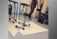 Vídeo: enfermeira é agredida por paciente enquanto trabalhava em hospital de SC