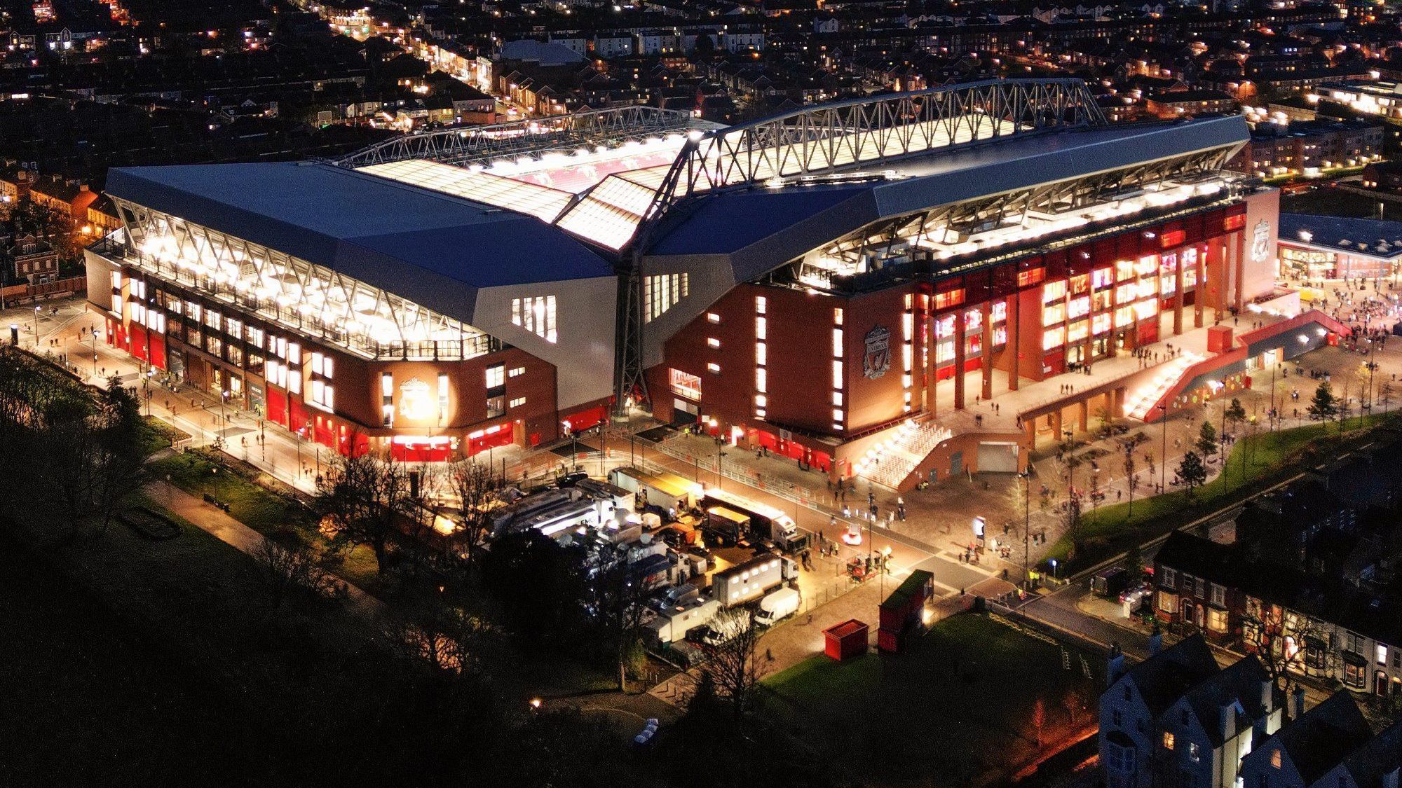 Anfield Road, estádio do Liverpool