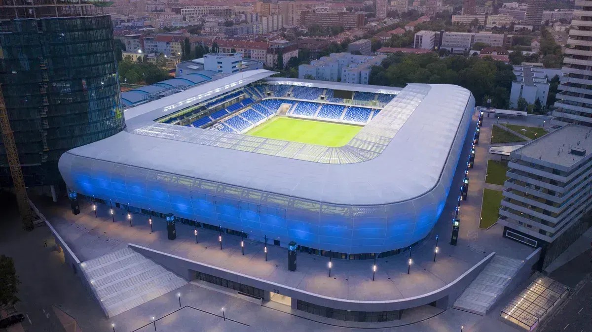 Estádio Tehelné pole, casa do Slovan Bratislava