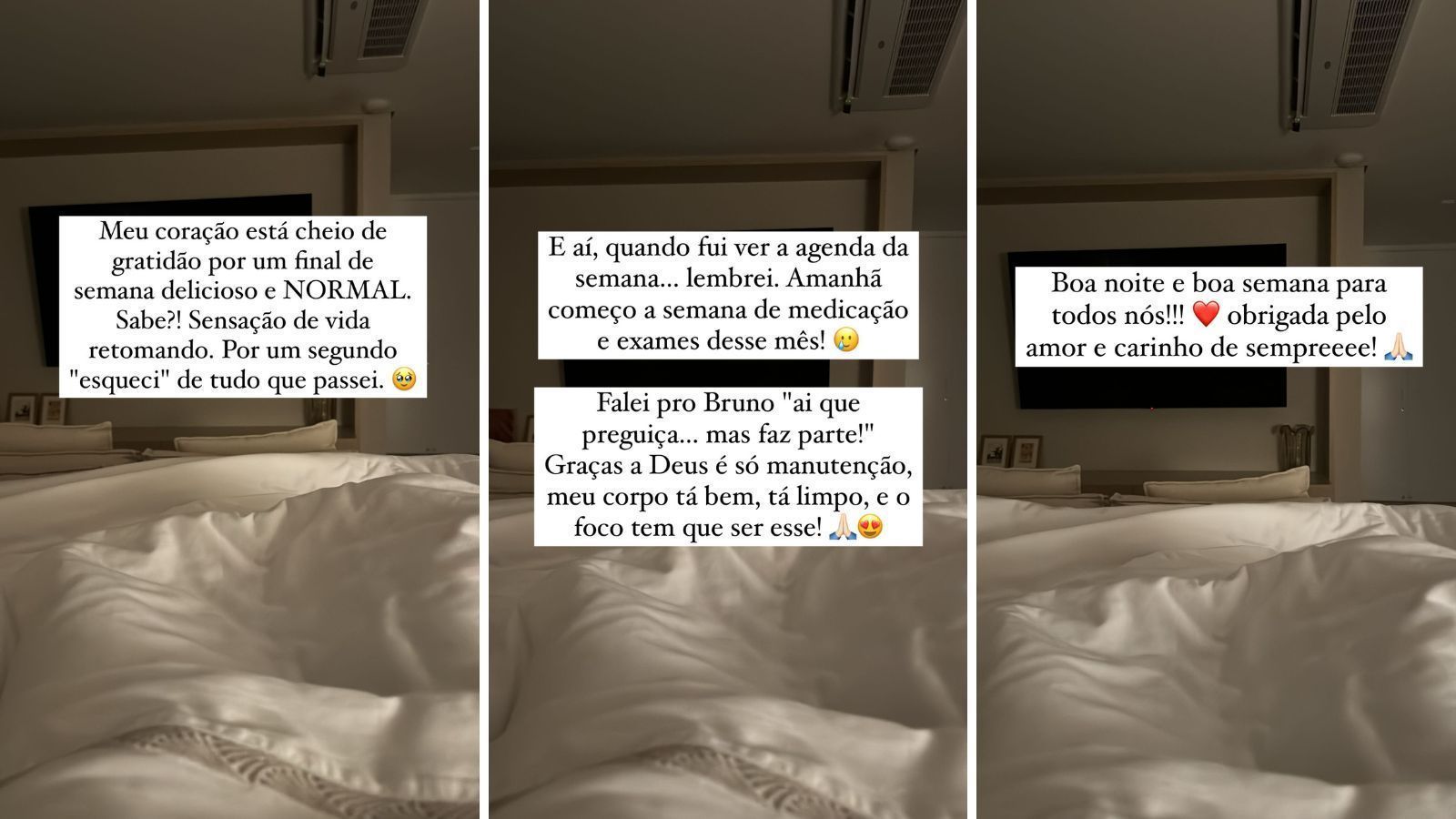 Fabiana Justus fala sobre nova rotina após tratamento contra leucemia • Instagram/Fabiana Justus