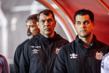 Fábio Carille, treinador do Santos