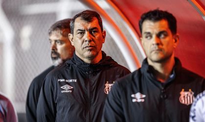 Fábio Carille, treinador do Santos