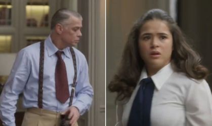 Maisa e Fábio Assunção "rosnam" em "Garota do Momento" e divertem web