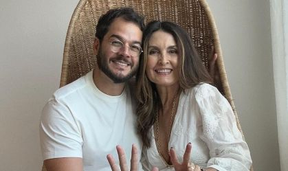 Túlio Gadêlha posta foto de Fátima Bernardes na praia: "Mais quente que o verão"