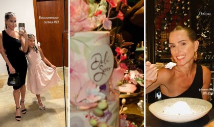 Deborah Secco celebra 45 anos com festa no Rio