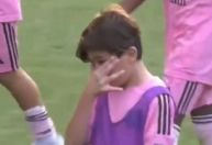 Filho de Messi chora após eliminação do Inter Miami em torneio de base; veja