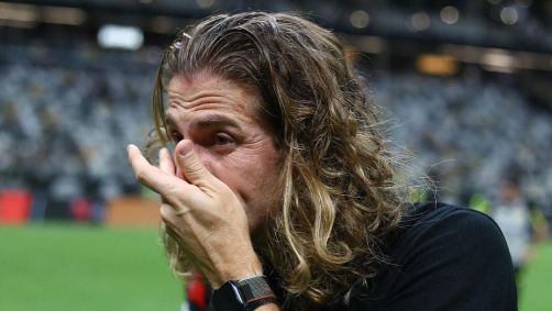 Filipe Luís se emociona com o título da Copa do Brasil, o primeiro como técnico do Flamengo