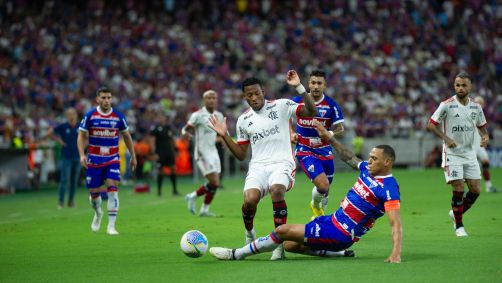 Fortaleza e Flamengo empataram no Castelão