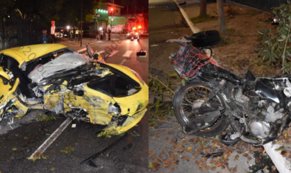 Laudo aponta que Porsche estava a 102,5 km/h em colisão que matou motociclista em SP