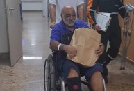 Fotógrafo atingido por explosivo na Arena MRV recebe alta de hospital