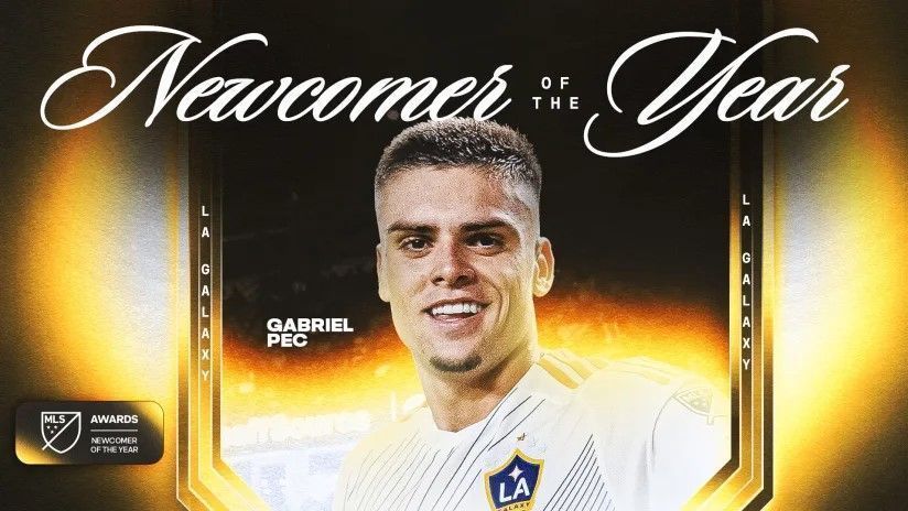 Gabriel Pec recebeu premiação de melhor contratação da MLS