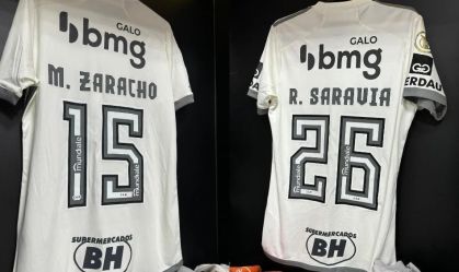 Com camisas de ex-Racing, Atlético-MG provoca Cruzeiro após vice da "Sula"