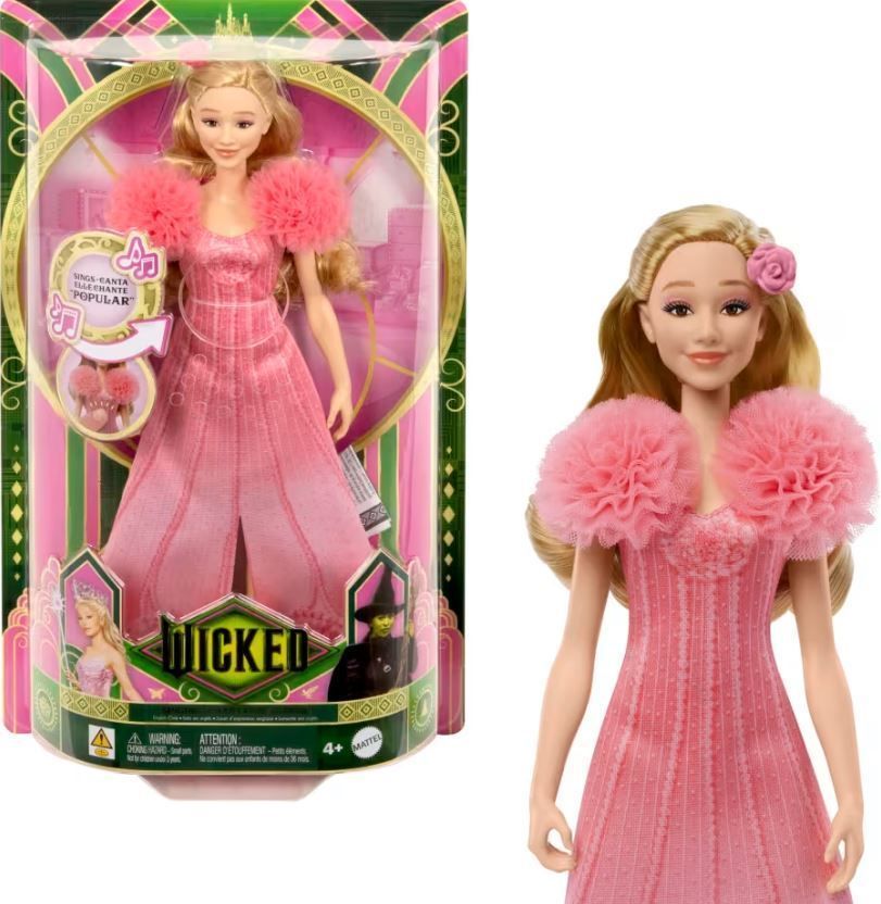 Boneca Fashion Singing Glinda • Divulgação/Mattel