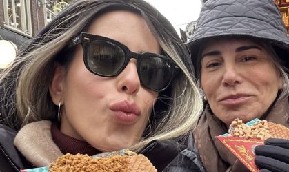 Gloria Pires aproveita férias com a filha em Amsterdã; confira