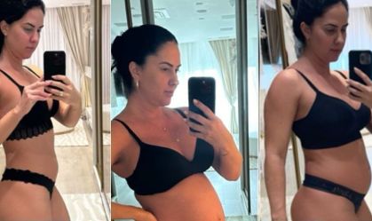 Graciele está à espera de Clara, sua primeira filha com Zezé Di Camargo