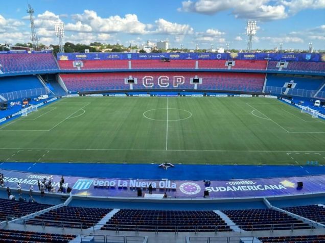 Estádio La Nueva Olla, palco da final da Sul-Americana, entre Racing-ARG e Cruzeiro • Guilherme Piu/Itatiaia