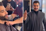 Gusttavo Lima muda de visual e mostra resultado com bigode; veja