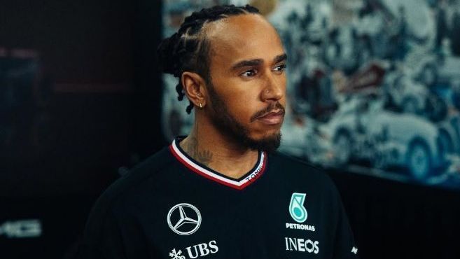 Lewis Hamilton na Mercedes • Reprodução/Instagram