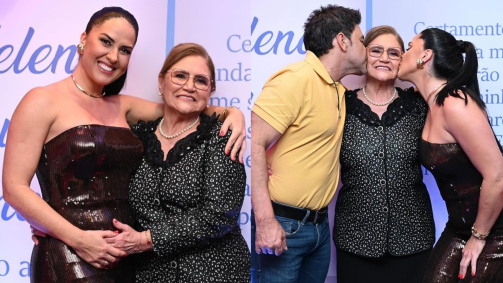 Para fazer a revelação que estava grávida de Clara, Graciele Lacerda mostrou uma foto do ultrassom do bebê