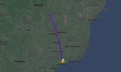 Voo para Miami tem forte turbulência, deixa ferido e retorna para SP