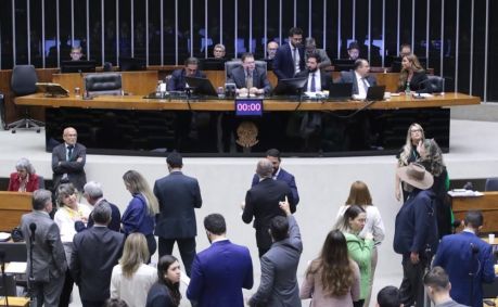 Sessão plenária da Câmara