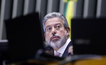 O presidente da Câmara, Arthur Lira