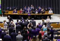 Líderes da Câmara discutem pacote de gastos em meio à insatisfação sobre emendas