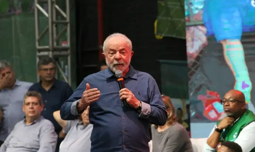 O então presidente eleito Lula participou de agenda na cidade de São Paulo em 15 de dezembro de 2022 • 15/12/2022 - Rovena Rosa/Agência Brasil