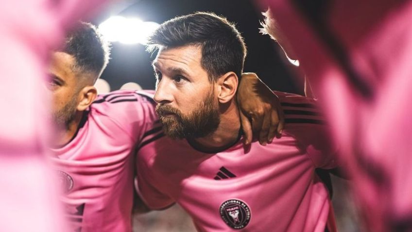 Messi antes de jogo contra o Atlanta United pela MLS • Instagram/Lionel Messi