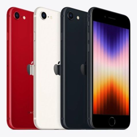 iPhone SE. • Créditos: Apple.