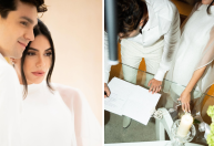 Jade Magalhães compartilha fotos de casamento com Luan Santana; veja