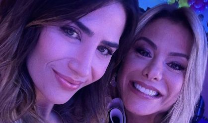 Filha de Leonardo parabeniza madrasta, Poliana, em aniversário: "Amo você"