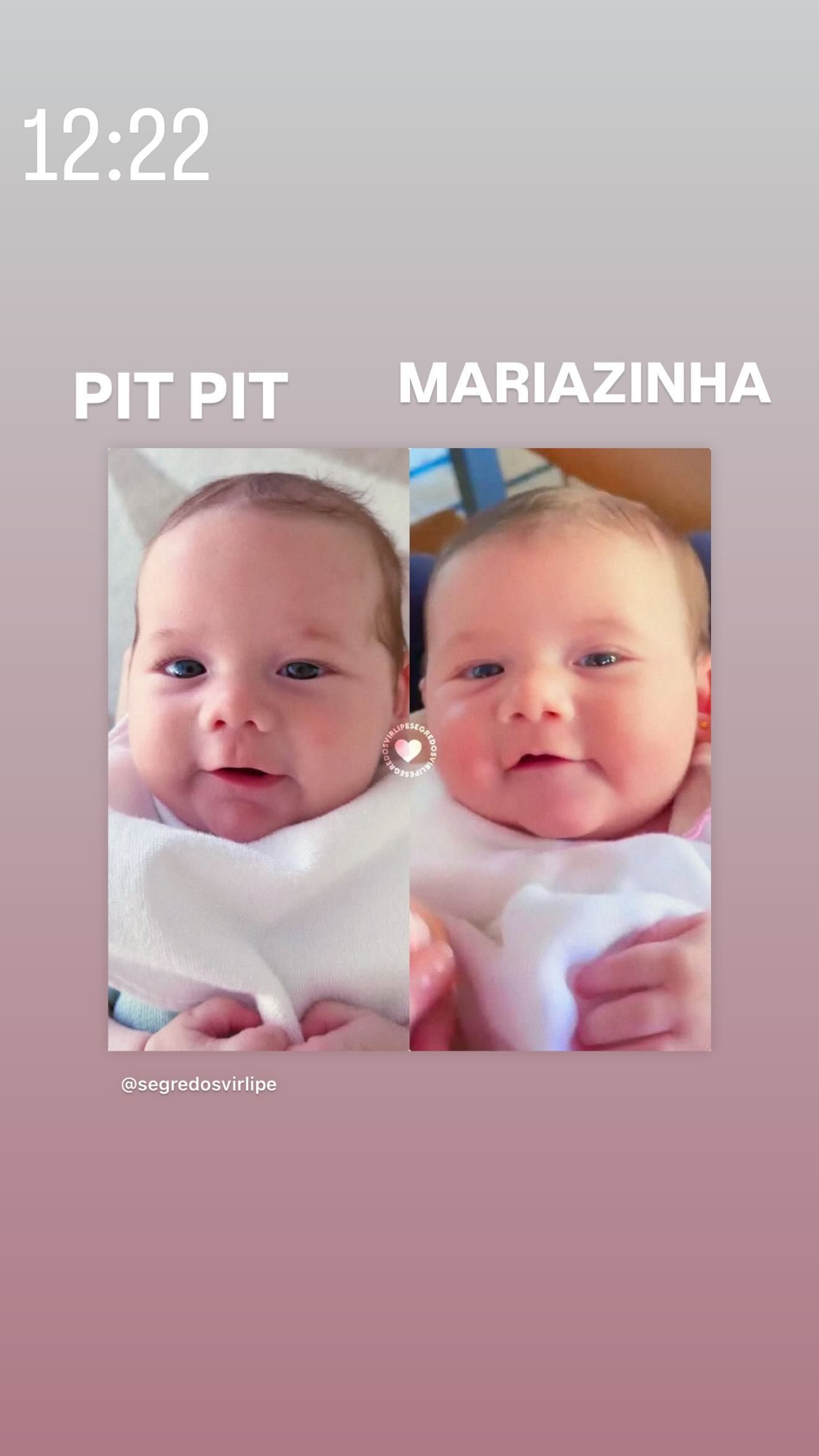 Virginia Fonseca mostrou comparação da primeira filha com o terceiro herdeiro • Instagram/Virginia Fonseca