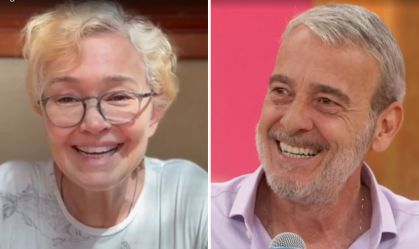 Julia Lemmertz celebra 40 anos de carreira do ex Alexandre Borges