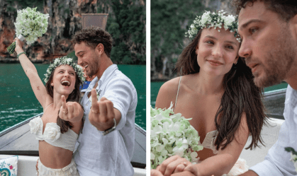 Larissa Manoela se casa pela segunda vez em viagem à Tailândia; veja fotos