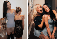 Katy Perry leva sobrinhas para show de Sabrina Carpenter; veja fotos