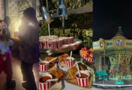 Kourtney Kardashian recria parque da Disney para aniversário de 1 ano do filho