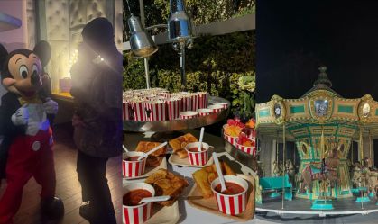 Kourtney Kardashian recria parque da Disney para aniversário de 1 ano do filho